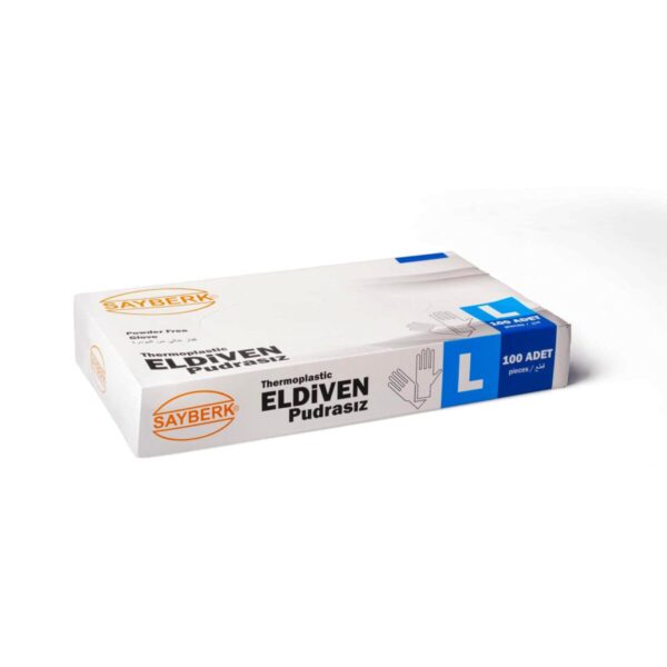 Termoplastik Eldiven Mavi